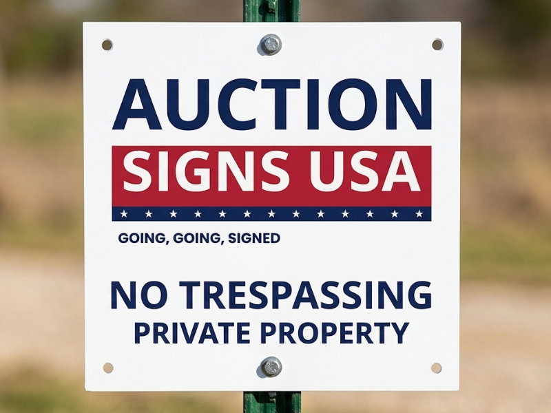 Permanent Property Signs