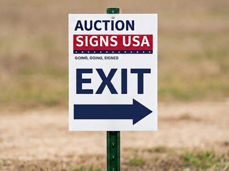 Aluminum - .040 Aluminum Signs (1 Side)